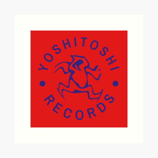 Aperçu de l'œuvre Étiquette de disque Yoshitoshi créée et vendue par Lick-Design.