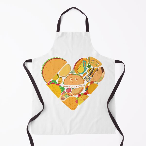 Item preview, Taco In Heart Shape. designed and sold by mewsis.