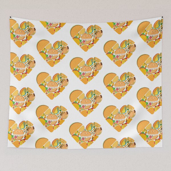 Item preview, Taco In Heart Shape. designed and sold by mewsis.
