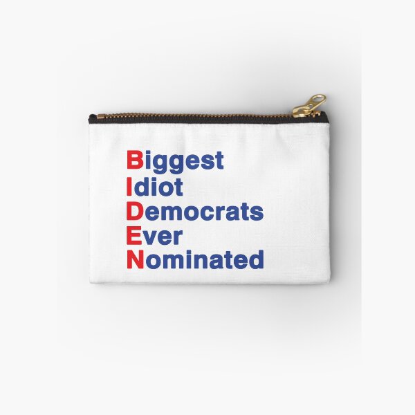 Item preview, Biden Biggest Idiot Democrats Ever Nominated Trump 2020, Anti Joe Biden designed and sold by Mirnamar.