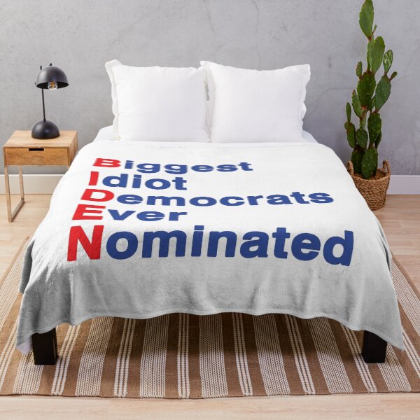 Item preview, Biden Biggest Idiot Democrats Ever Nominated Trump 2020, Anti Joe Biden designed and sold by Mirnamar.