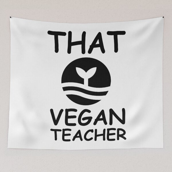 Item preview, That Vegan Teacher Funny Eco Gift Husband Wife designed and sold by cattiktoks1718.