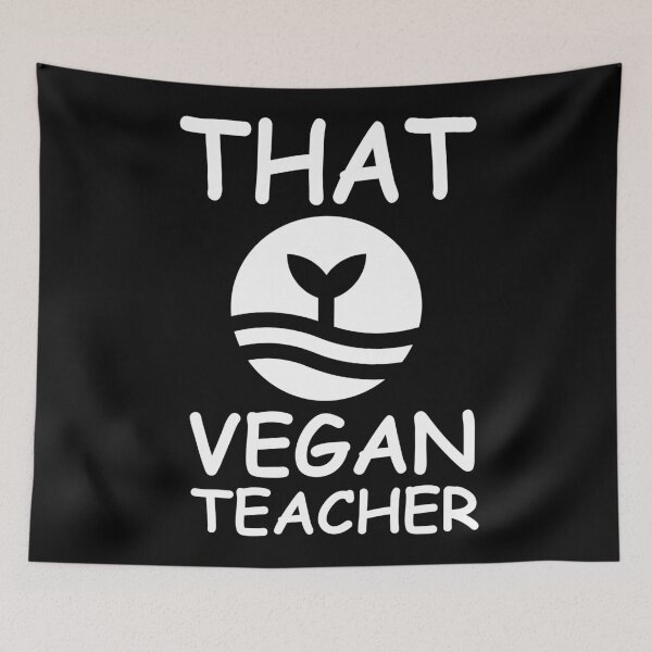 Item preview, That Vegan Teacher Funny Eco Gift Husband Wife designed and sold by cattiktoks1718.