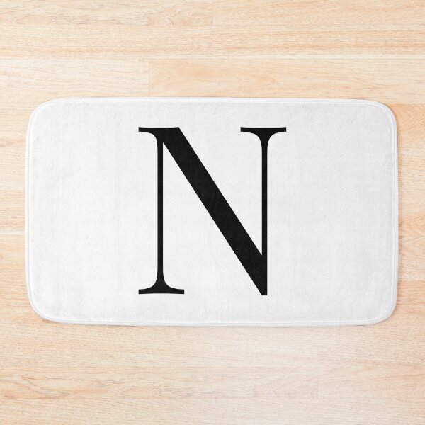 Item preview, Letter N in a Classic Font designed and sold by Kaitlyn Hart.