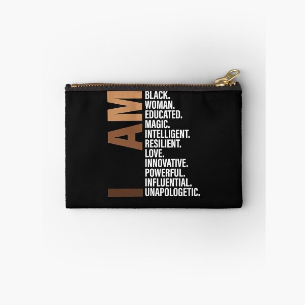 Item preview, I Am Black Woman Educated Melanin Black History Month Gift  designed and sold by BrooksBrennan.
