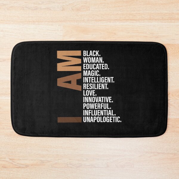 Item preview, I Am Black Woman Educated Melanin Black History Month Gift  designed and sold by BrooksBrennan.