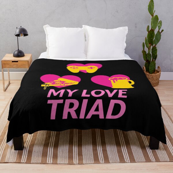 Item preview, my love triad.gaming, pizza and beer designed and sold by doctors-apparel.