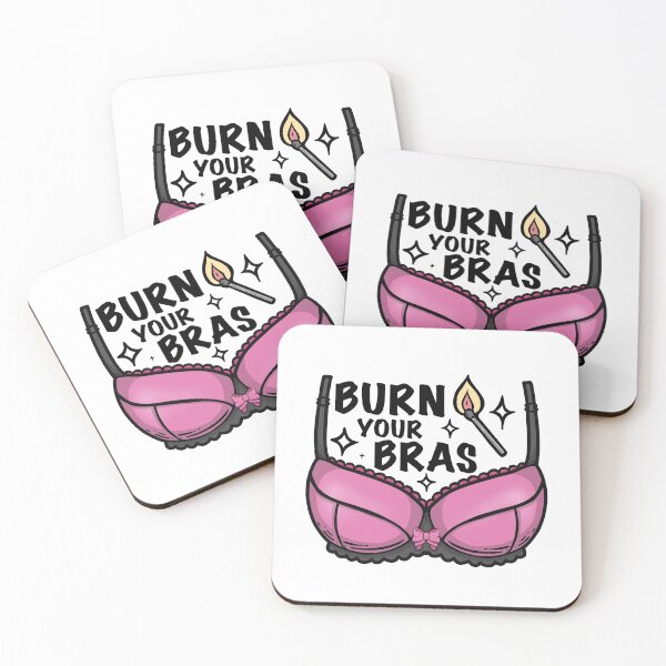 Item preview, Burn your bras - feminist women empowering design designed and sold by Sonyque.