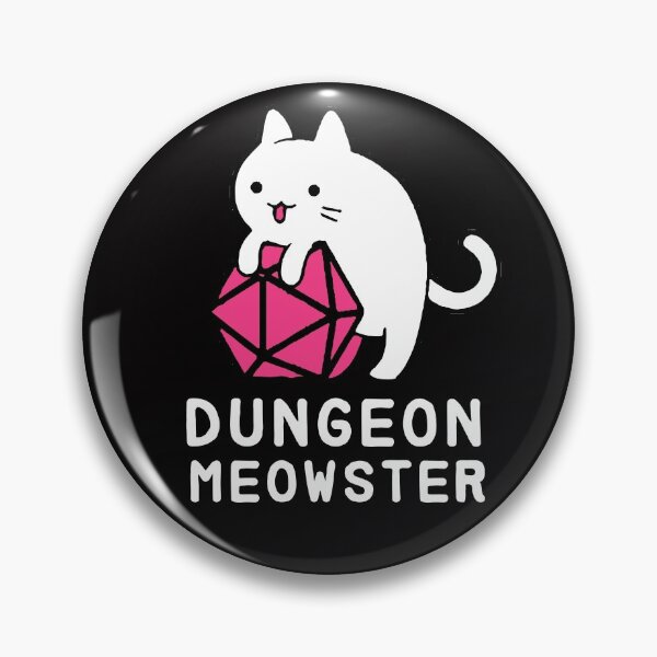Item preview,  Dungeon Meowster - gamer designed and sold by Hannah  Pillic.
