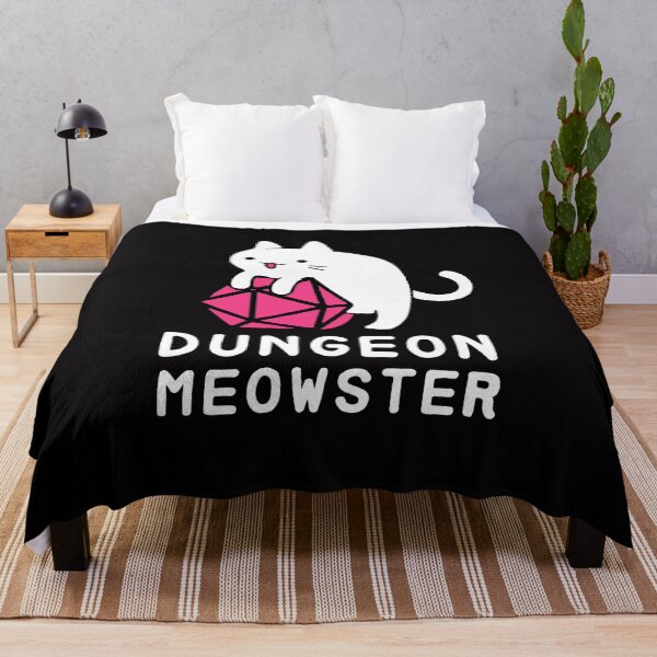 Item preview,  Dungeon Meowster - gamer designed and sold by Hannah  Pillic.