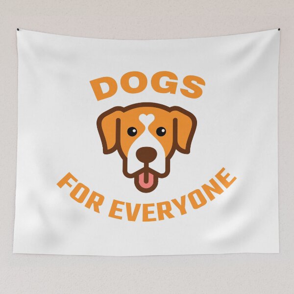 Item preview, Dogs For Everyone Sensational Design Premium T-Shirt designed and sold by Khalid Jalal.