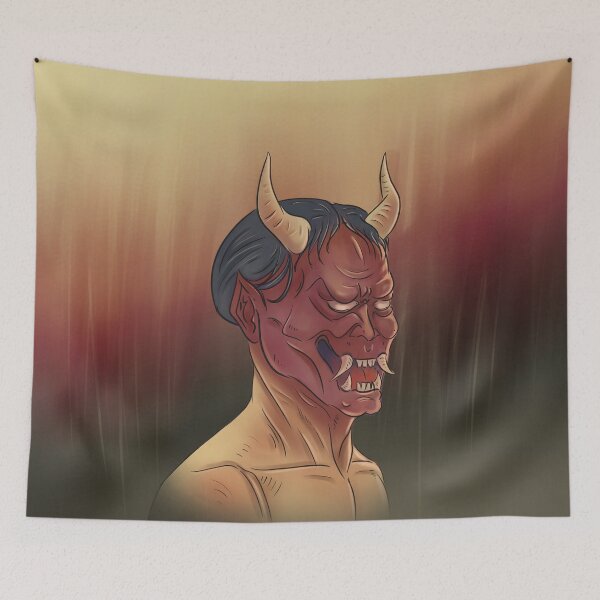 Item preview, Hannya - Japanese Yokai designed and sold by patricioguerra.