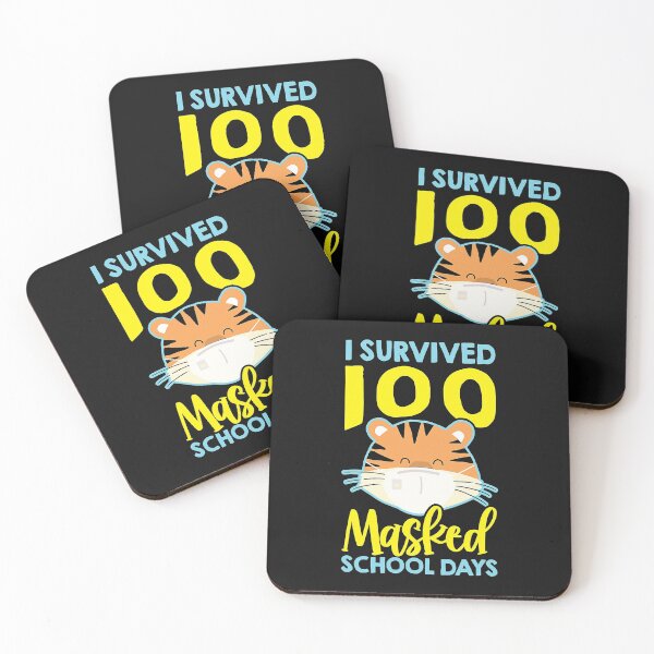 Item preview, I Survived 100 Masked School Days - 100 Days Of School designed and sold by BrooksBrennan.