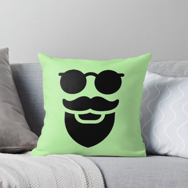 Item preview,   black beard and black glasses man moustache designed and sold by AbdullaStudio.