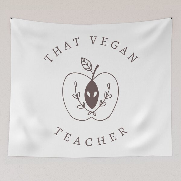 Item preview, That Vegan Teacher Funny Eco Gift Husband Wife designed and sold by cattiktoks1718.