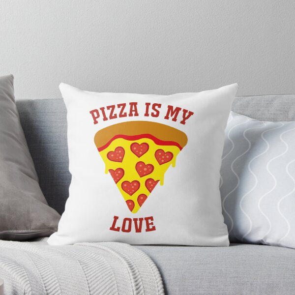 Item preview, Funny 'Pizza is my love'  designed and sold by PinkSunshineRay.