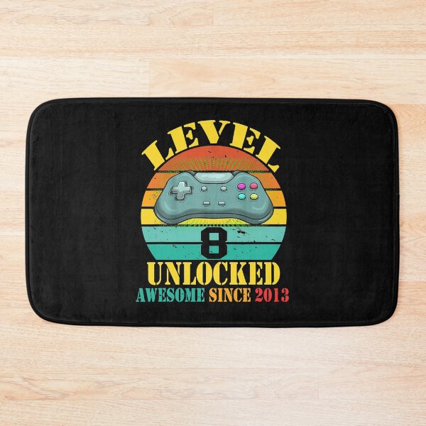 Item preview, Level 8 Unlocked Boys 8th Birthday 8 Year Old Gamer 2013 designed and sold by BrooksBrennan.