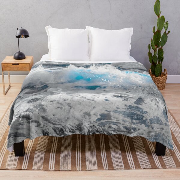 Item preview, Blue Ocean Waves on the Beach designed and sold by antarte99.