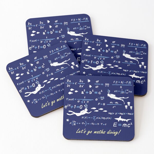 Item preview, DIVING MATHS designed and sold by StudioNMdesign.