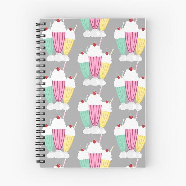 Item preview, Trio of Ice Cream Sundaes - Mint, Strawberry & Banana Pattern designed and sold by TreacleMustard.