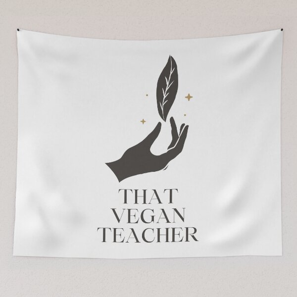Item preview, That Vegan Teacher Funny Eco Gift Husband Wife designed and sold by cattiktoks1718.
