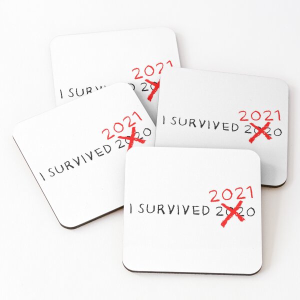 Item preview, I Survived 2020 2021 designed and sold by Auto-Prints.