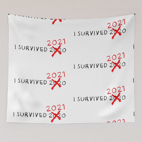 Item preview, I Survived 2020 2021 designed and sold by Auto-Prints.