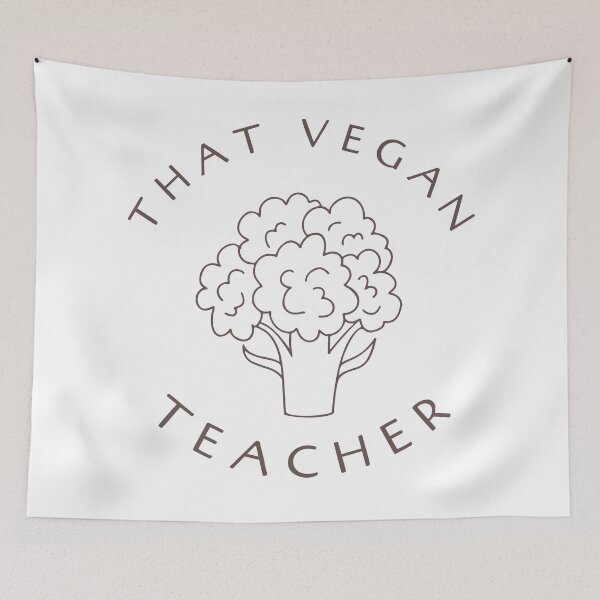 Item preview, That Vegan Teacher Funny Eco Gift Husband Wife designed and sold by cattiktoks1718.