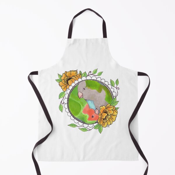 Item preview, Quaker Parrot and Peach Faced Lovebird designed and sold by neecheeneko.