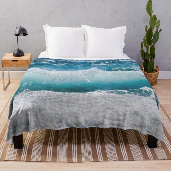 Item preview, Calm Blue Ocean Summer Beach Waves designed and sold by antarte99.