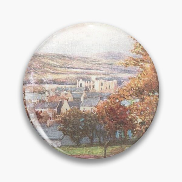 Item preview, View of Melrose | Vintage Illustration designed and sold by yourscotborders.