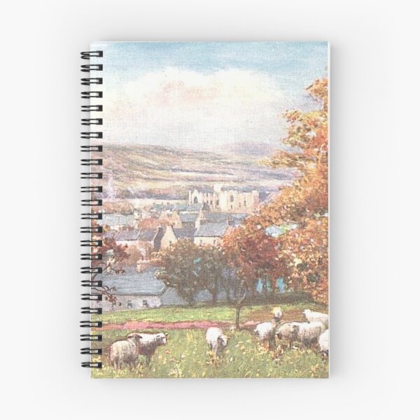 Item preview, View of Melrose | Vintage Illustration designed and sold by yourscotborders.