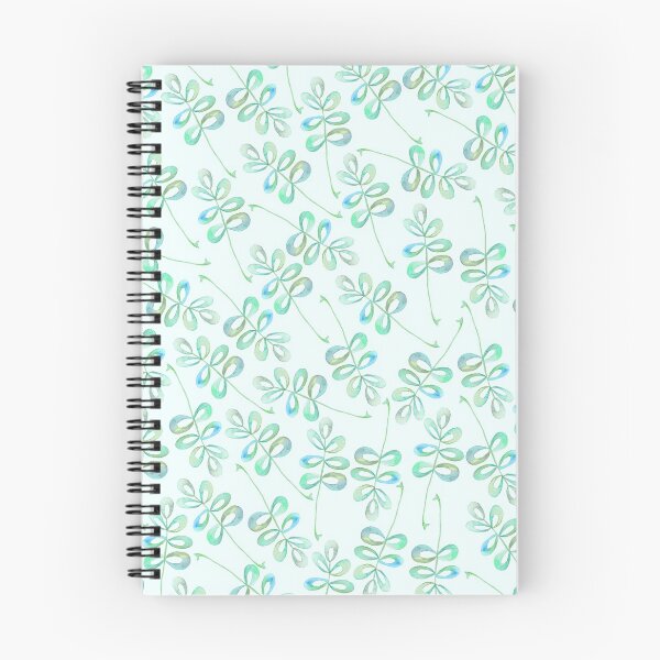 Item preview, aqua, botanical, botanicals, surface pattern, pattern, design, tropical, tropical leaves designed and sold by dodidoodles.