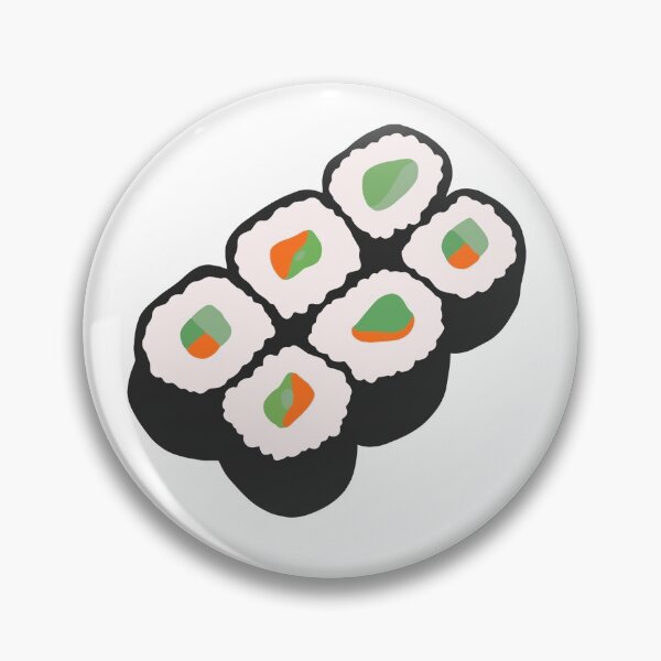 Item preview, Six Sushi Rolls designed and sold by piperdooley.