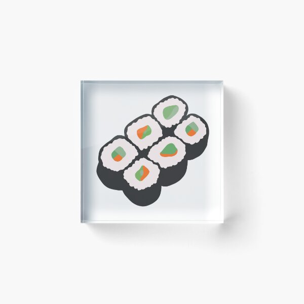Item preview, Six Sushi Rolls designed and sold by piperdooley.