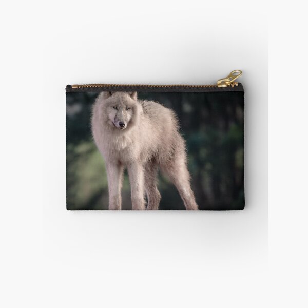 Item preview, Arctic wolf standing looking alert designed and sold by alan tunnicliffe.