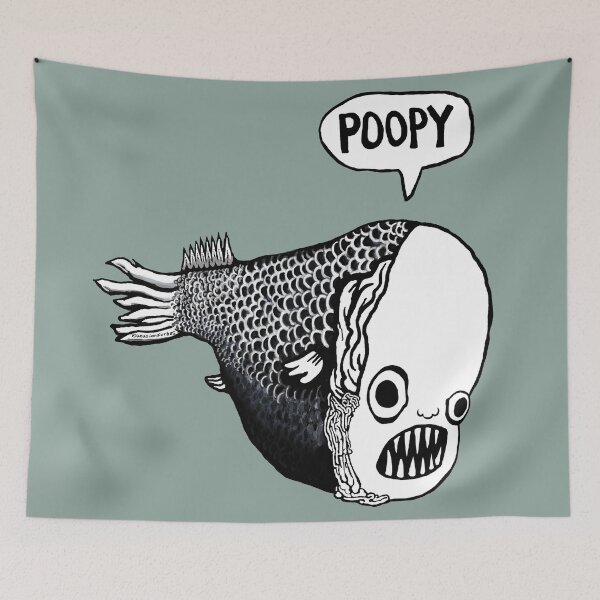 Item preview, Poopy Head Fish designed and sold by IanForbesArt.