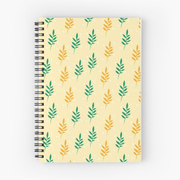 Aperçu de l'œuvre Modèle de conception sans couture florale - feuilles de frêne vert et jaune. créée et vendue par TheWorkplace.