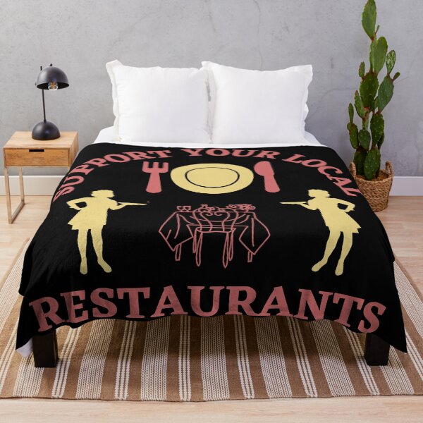 Item preview, SUPPORT YOUR LOCAL RESTAURANT designed and sold by CaptainPiku.