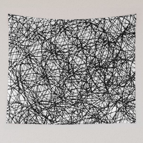 Item preview, abstract black circles  designed and sold by nc126.