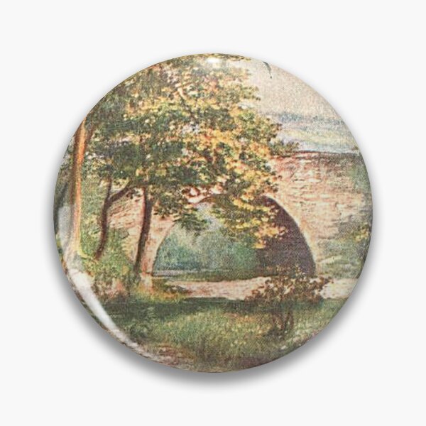Artikelvorschau, Manor Bridge, Peebles | Vintage Illustration entworfen und verkauft von yourscotborders.