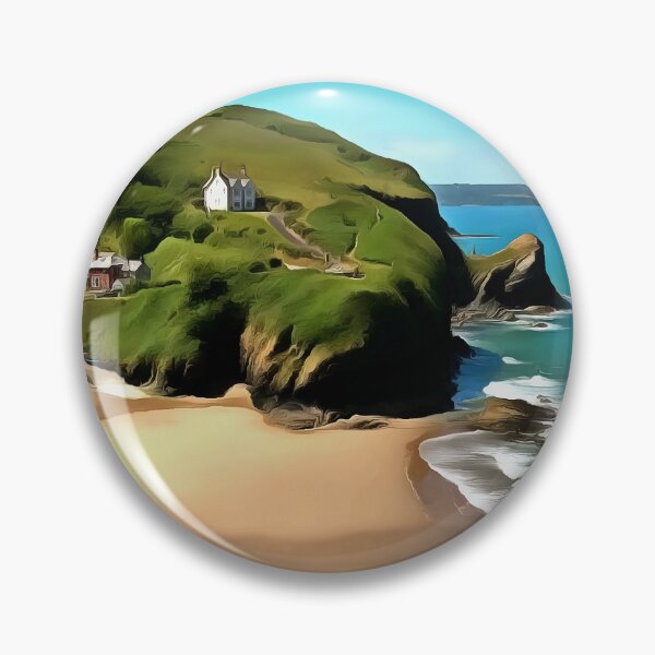Item preview, Llangrannog beach (Painting) designed and sold by cmphotographs.