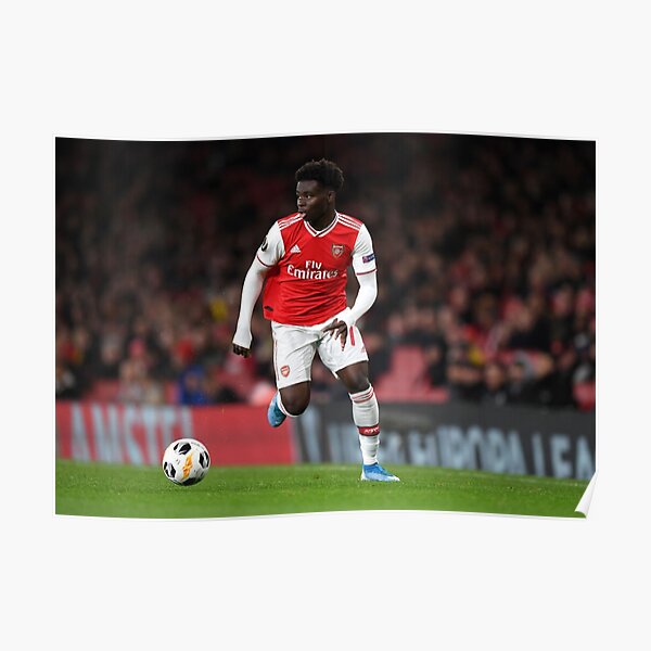 Bukayo Saka 04 Poster By Sophiapiper77 Redbubble