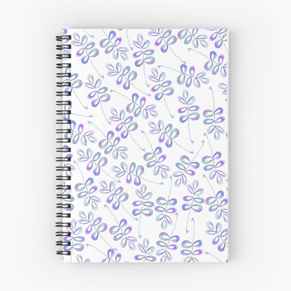 Item preview, purple leaves, botanical, botanicals, surface pattern, pattern, design, tropical, tropical leaves designed and sold by dodidoodles.