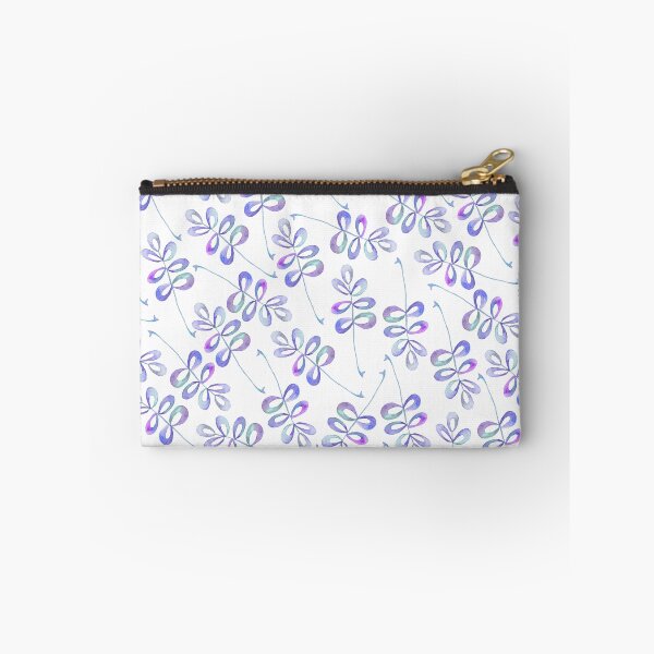 Item preview, purple leaves, botanical, botanicals, surface pattern, pattern, design, tropical, tropical leaves designed and sold by dodidoodles.