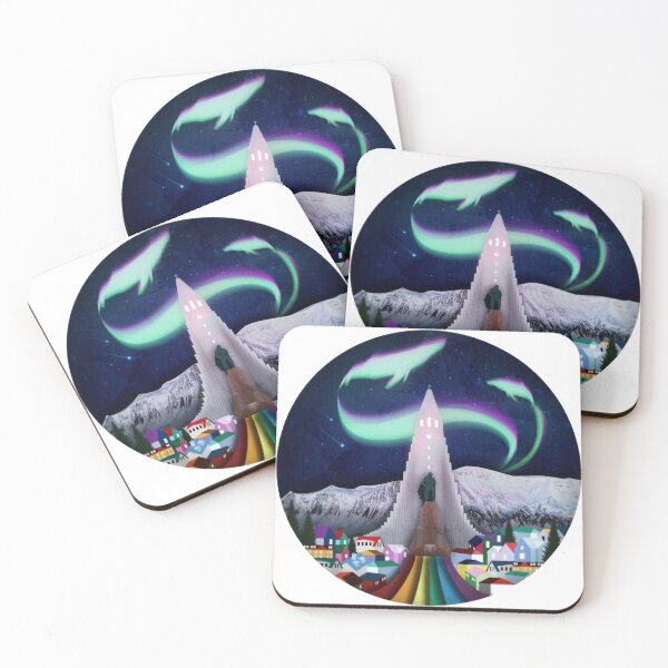 Item preview, A midnight dream in Reykjavik designed and sold by suyuchendesign.