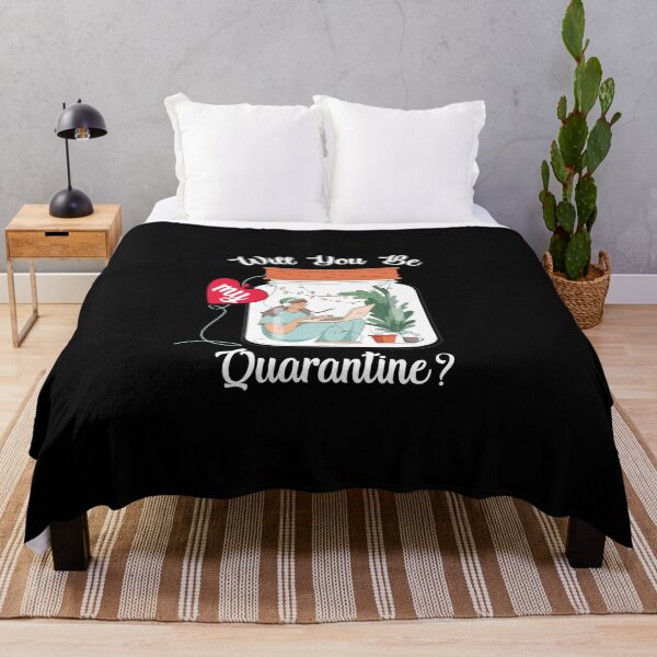 Item preview, Will You Be My Quarantine? designed and sold by sketchypages.