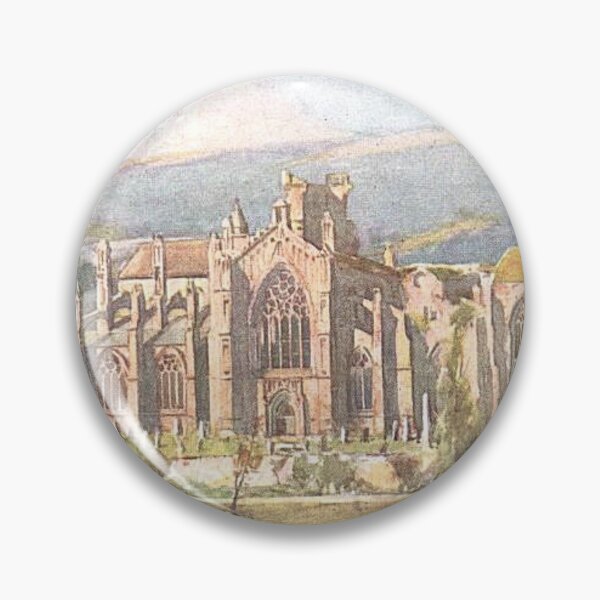 Item preview, Ruins of Melrose Abbey | Vintage Illustration designed and sold by yourscotborders.