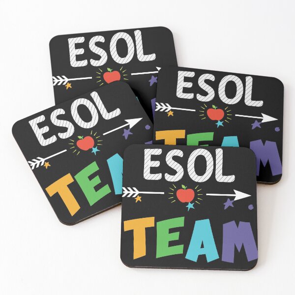 Item preview, Back To School Teacher Students Gift - ESOL Team designed and sold by abcxyzsma.