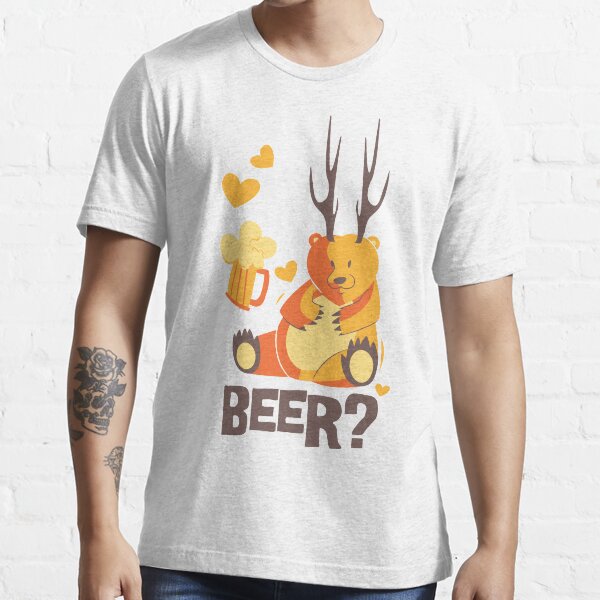 "Beer Deer Bear" Tshirt by therealtransguy Redbubble